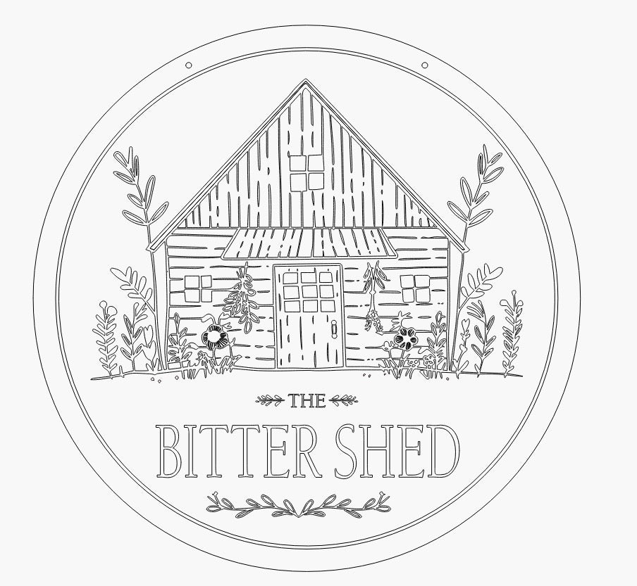 Custom double sided logo