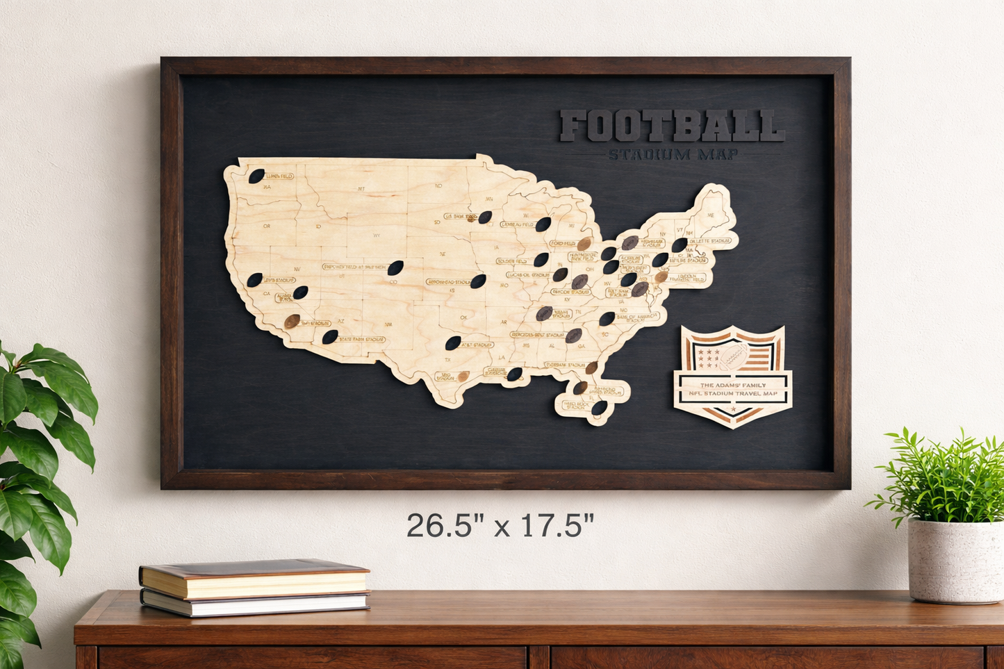 Football Stadium Map