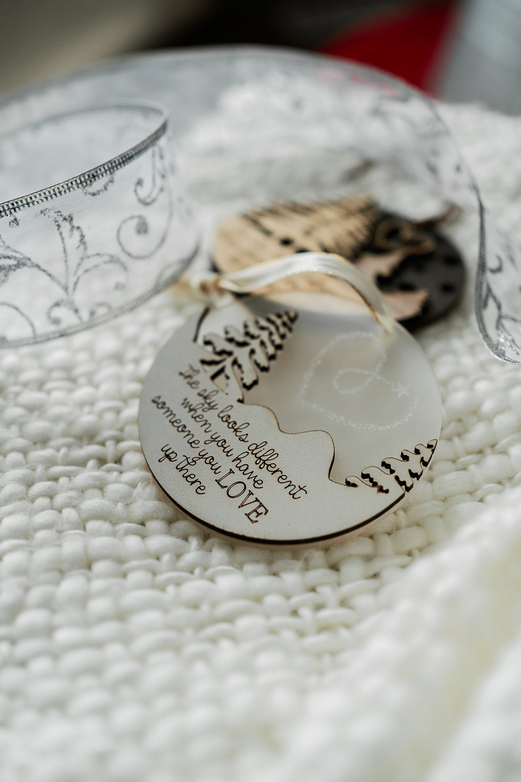 Woodland Remembrance Ornament/The Sky looks different