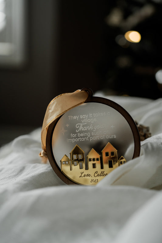 It Takes a Village/Childcare Provider Ornament