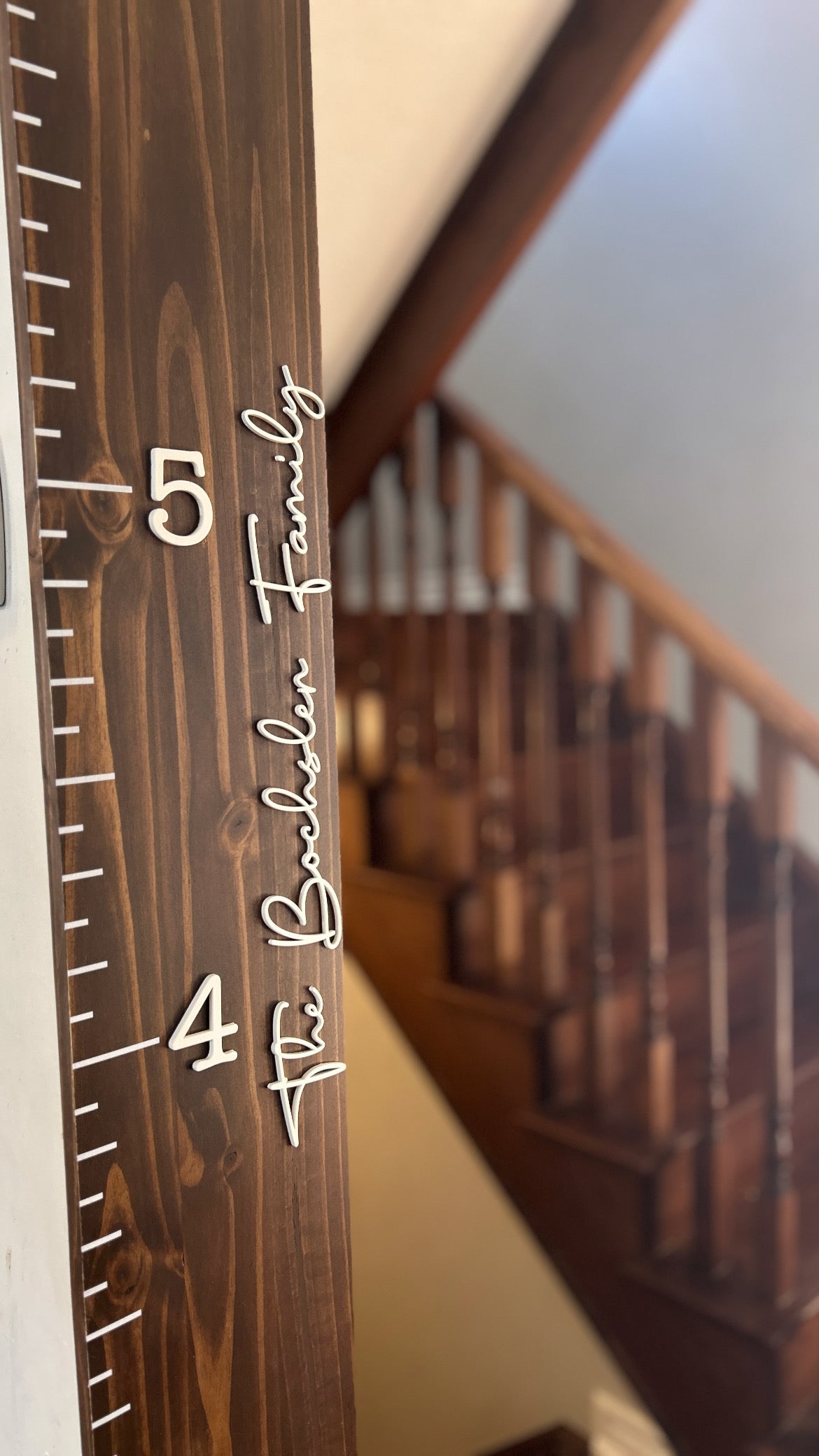 Space Saver Growth ruler
