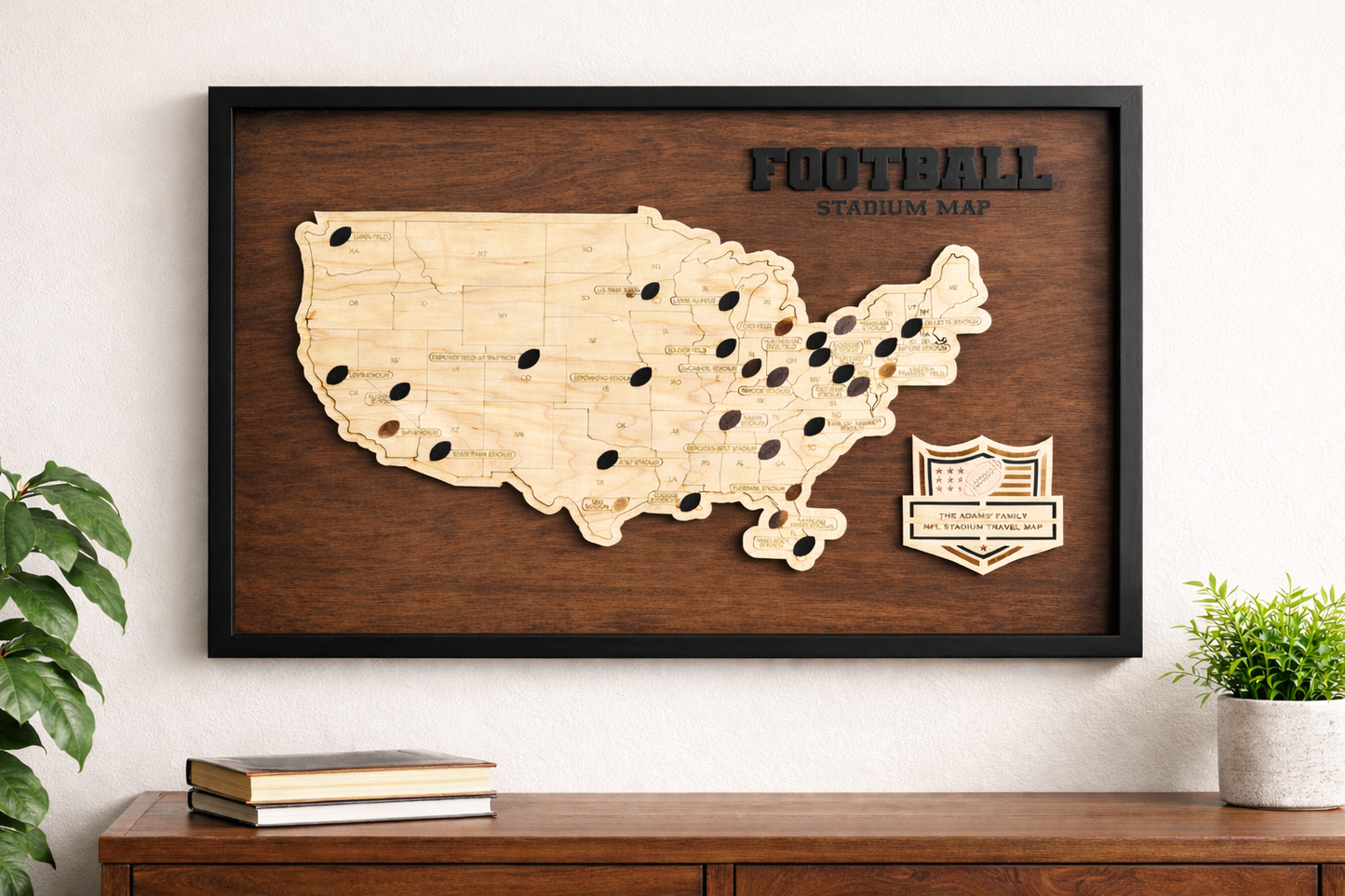 Football Stadium Map