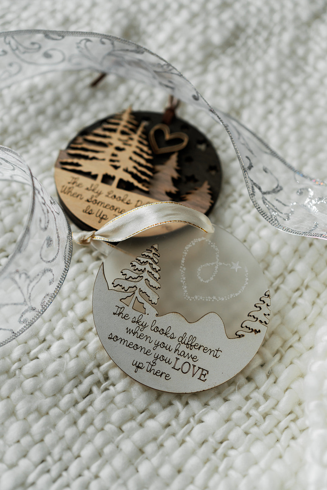 Woodland Remembrance Ornament/The Sky looks different