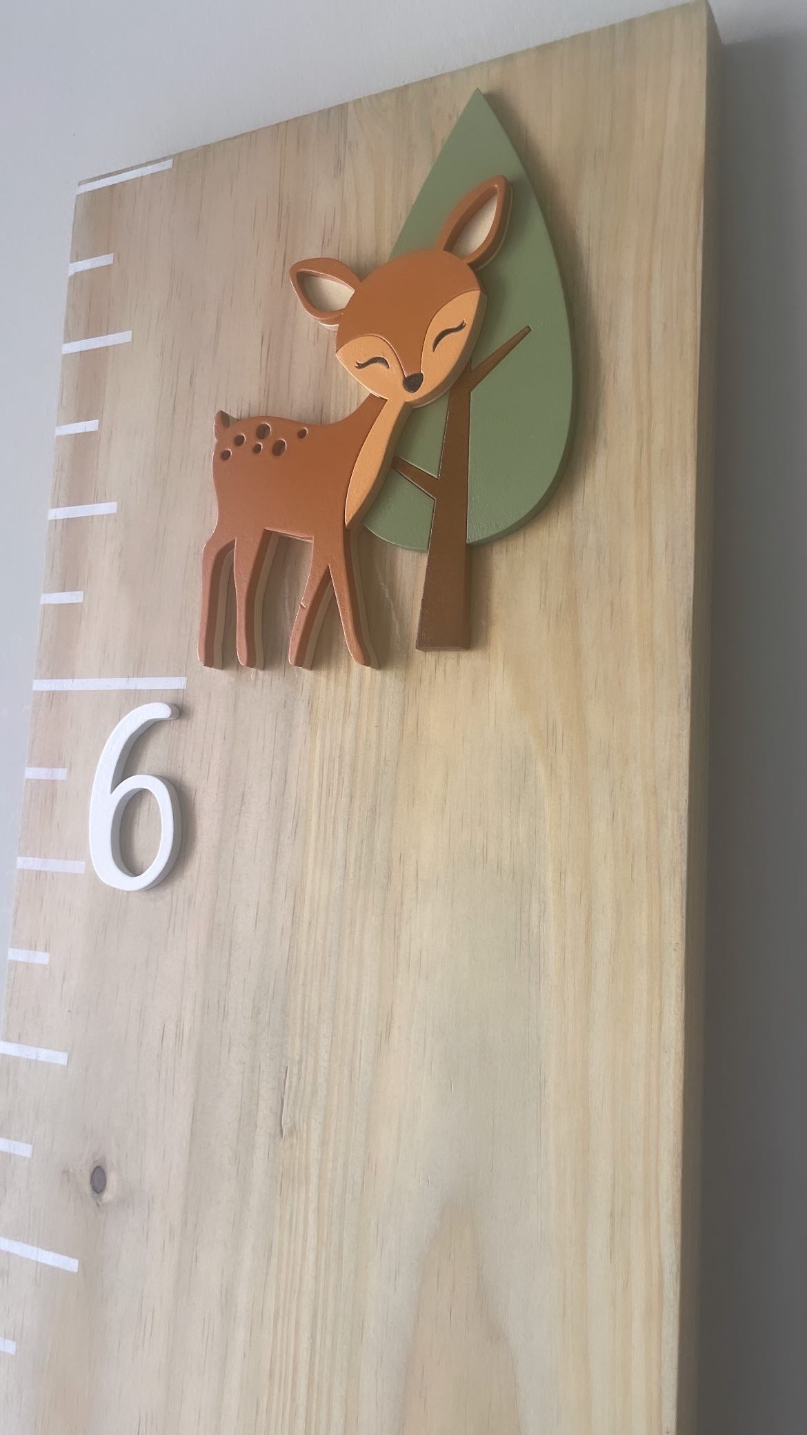 Space Saver Growth ruler