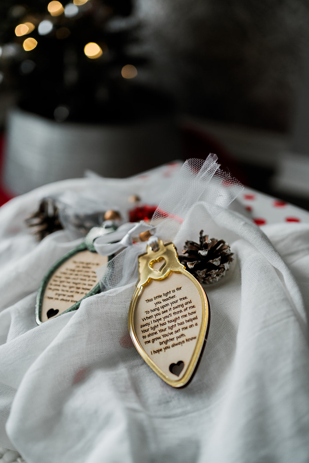 Teacher Light Ornament