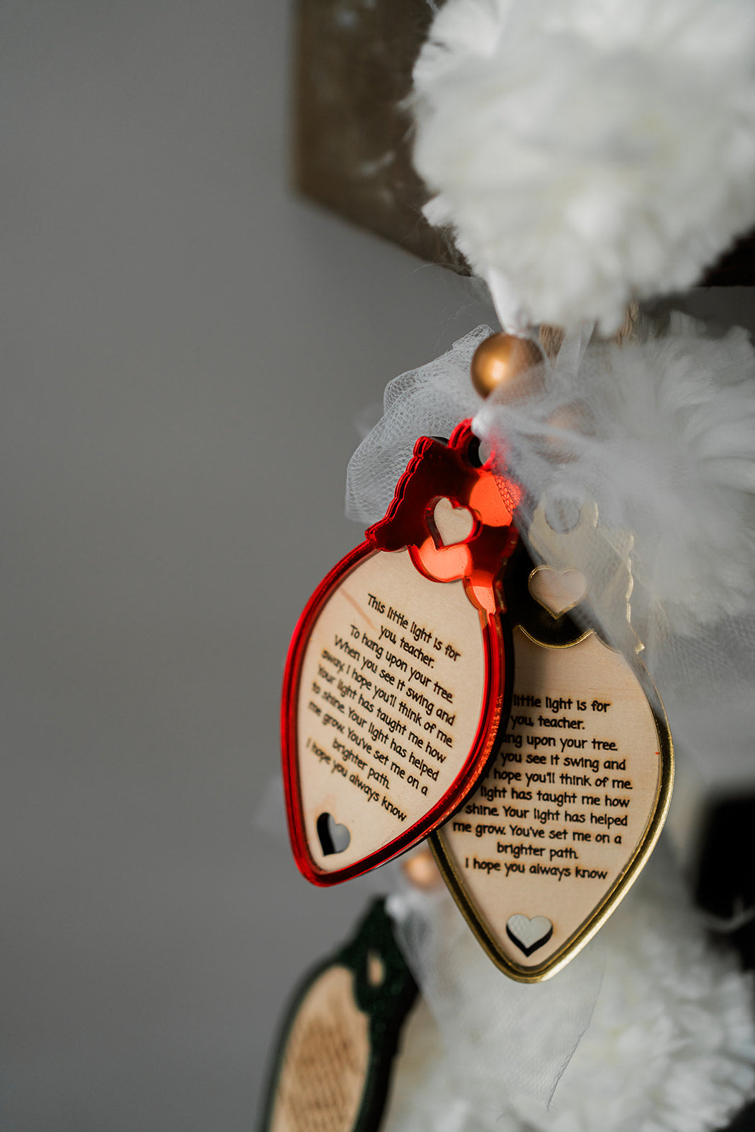 Teacher Light Ornament