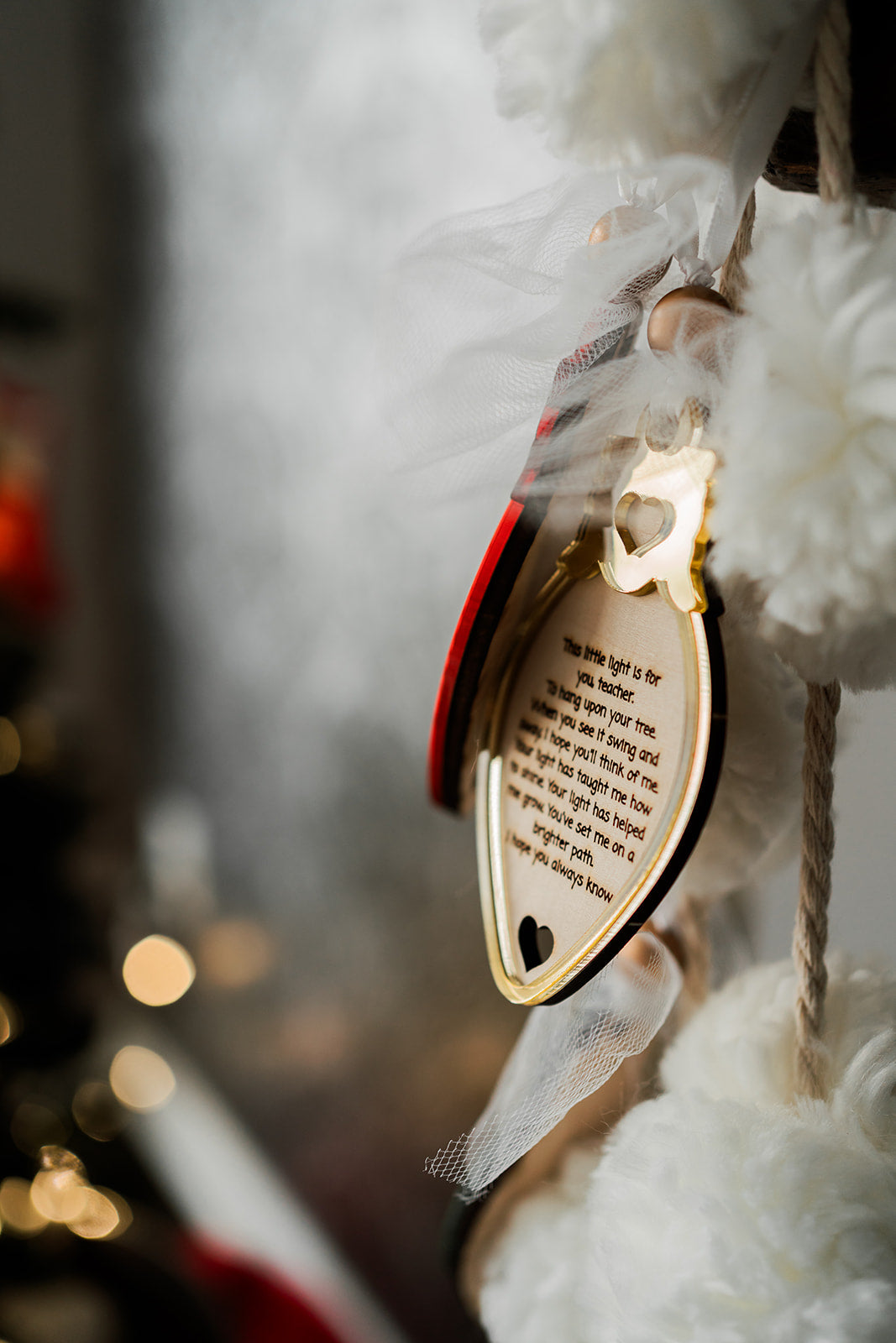 Teacher Light Ornament
