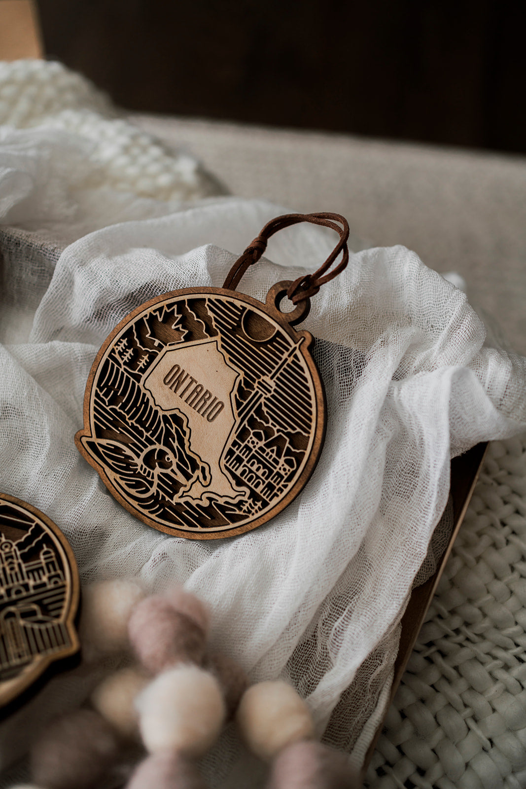 Canadian Heritage Series-Engraved Provinces Ornament