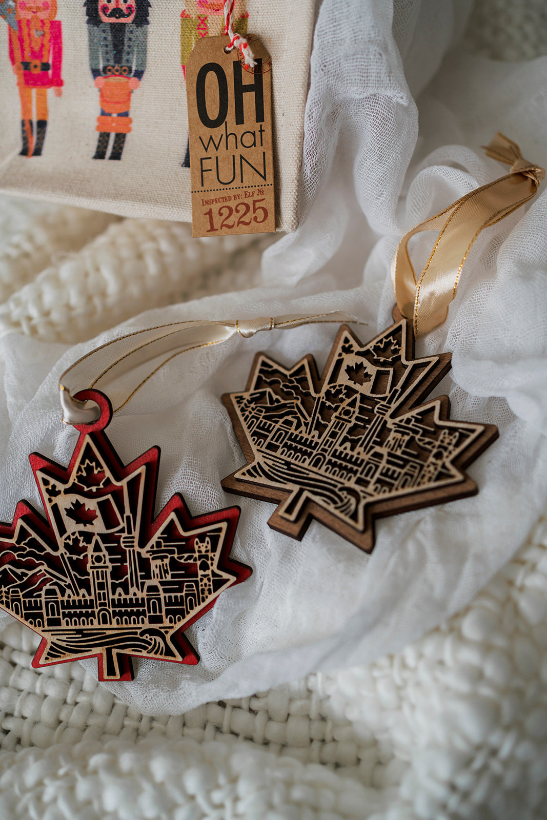 Oh Canada-Canadian Heritage Maple Leaf ornament