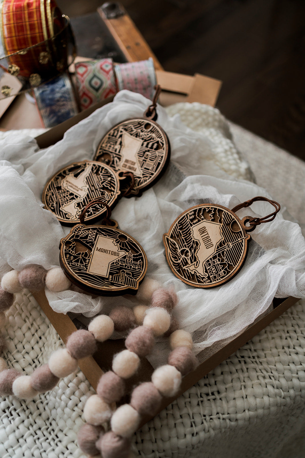 Canadian Heritage Series-Engraved Provinces Ornament