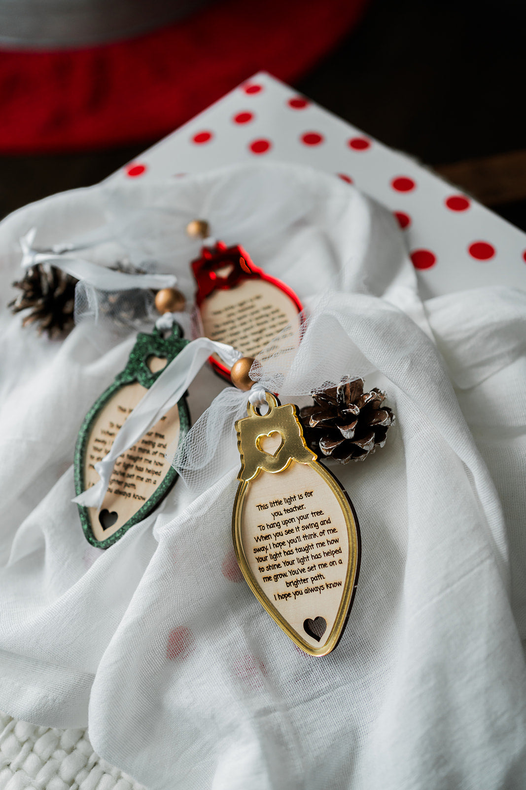 Teacher Light Ornament