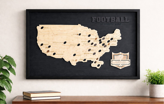 Football Stadium Map