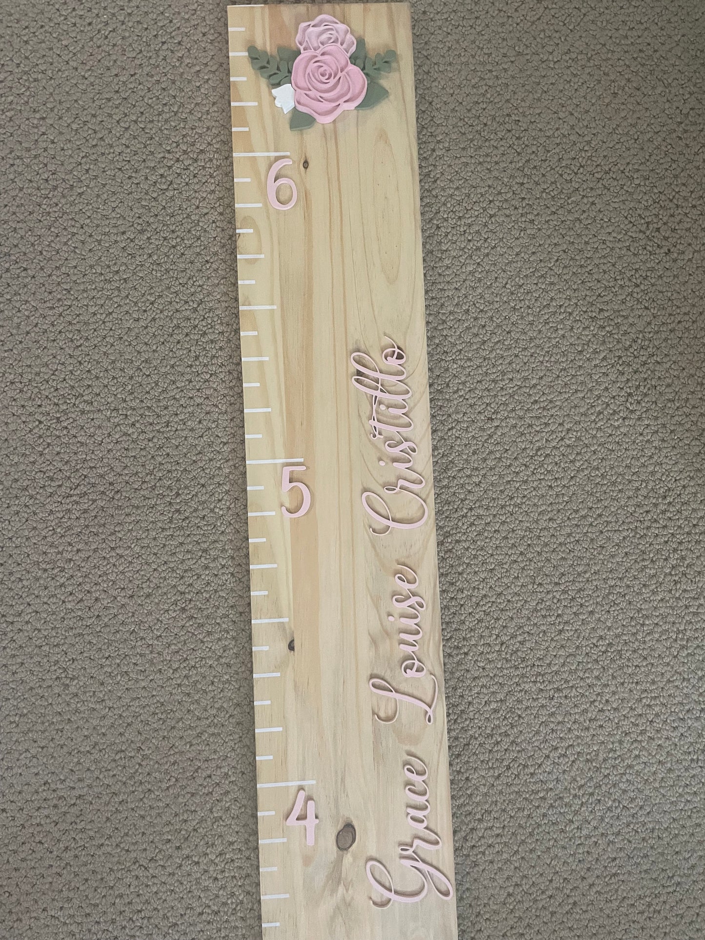 Space Saver Growth ruler