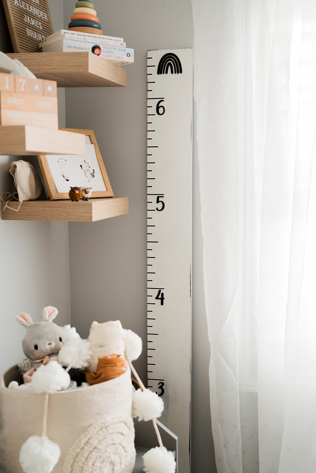 Space Saver Growth ruler