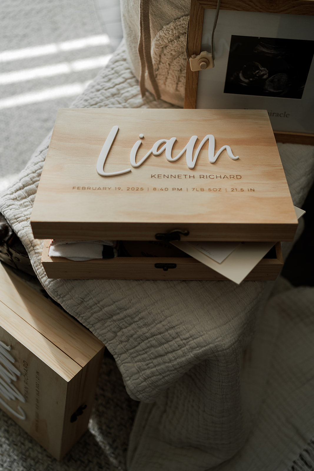 Baby Keepsake Memory Box