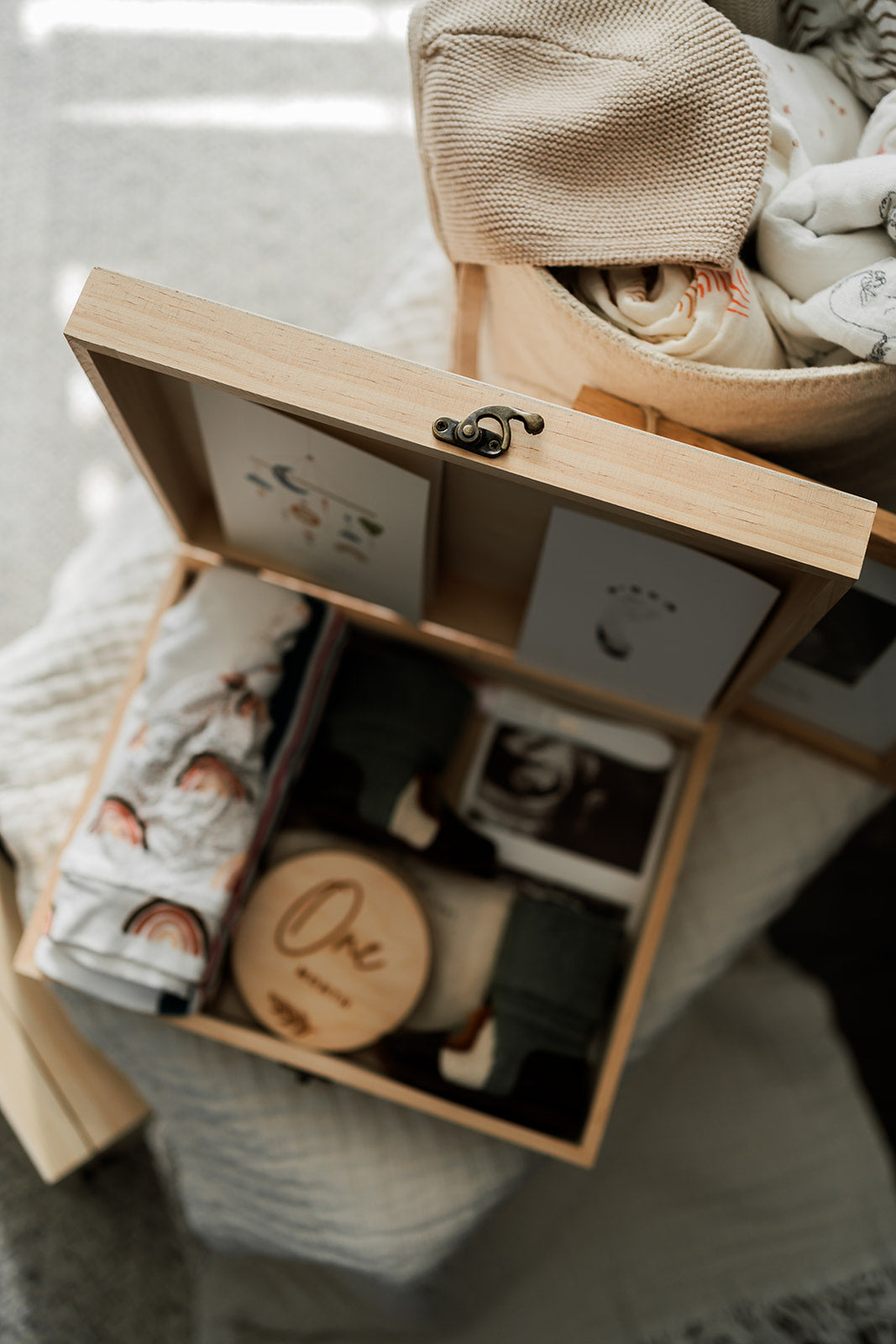 Baby Keepsake Memory Box