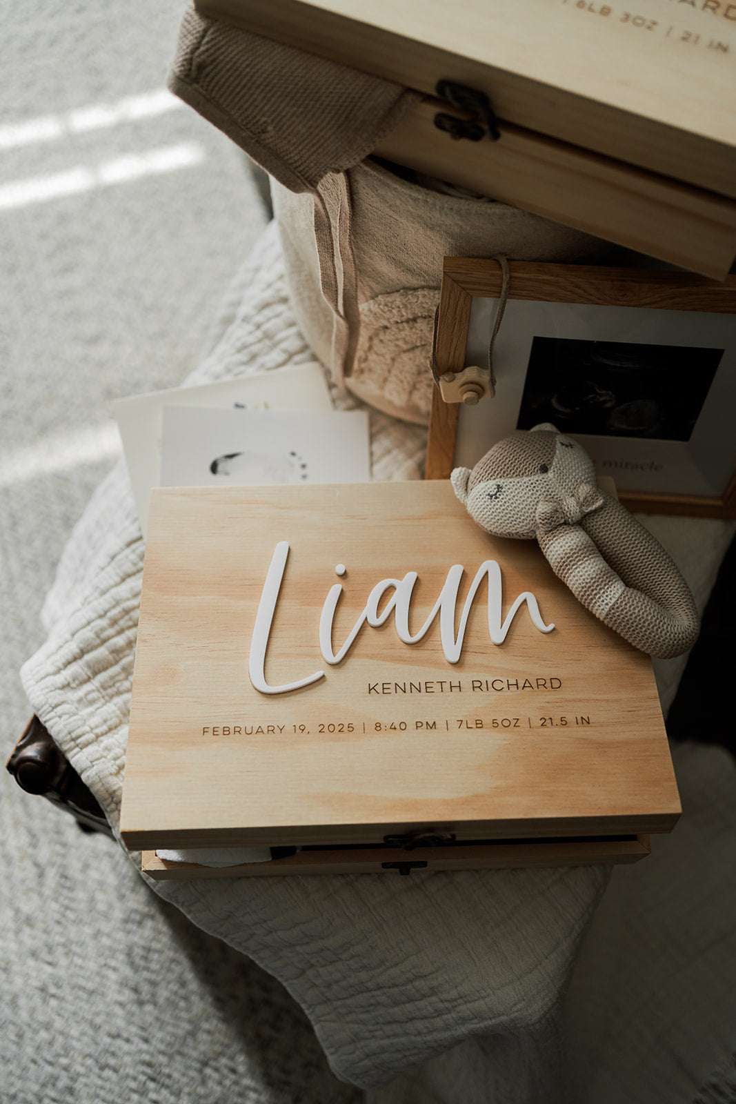 Baby Keepsake Memory Box